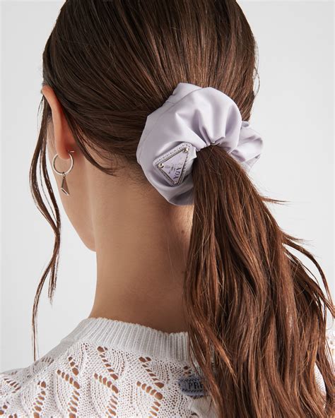 prada re-nylon scrunchie wisteria|Wisteria Re.